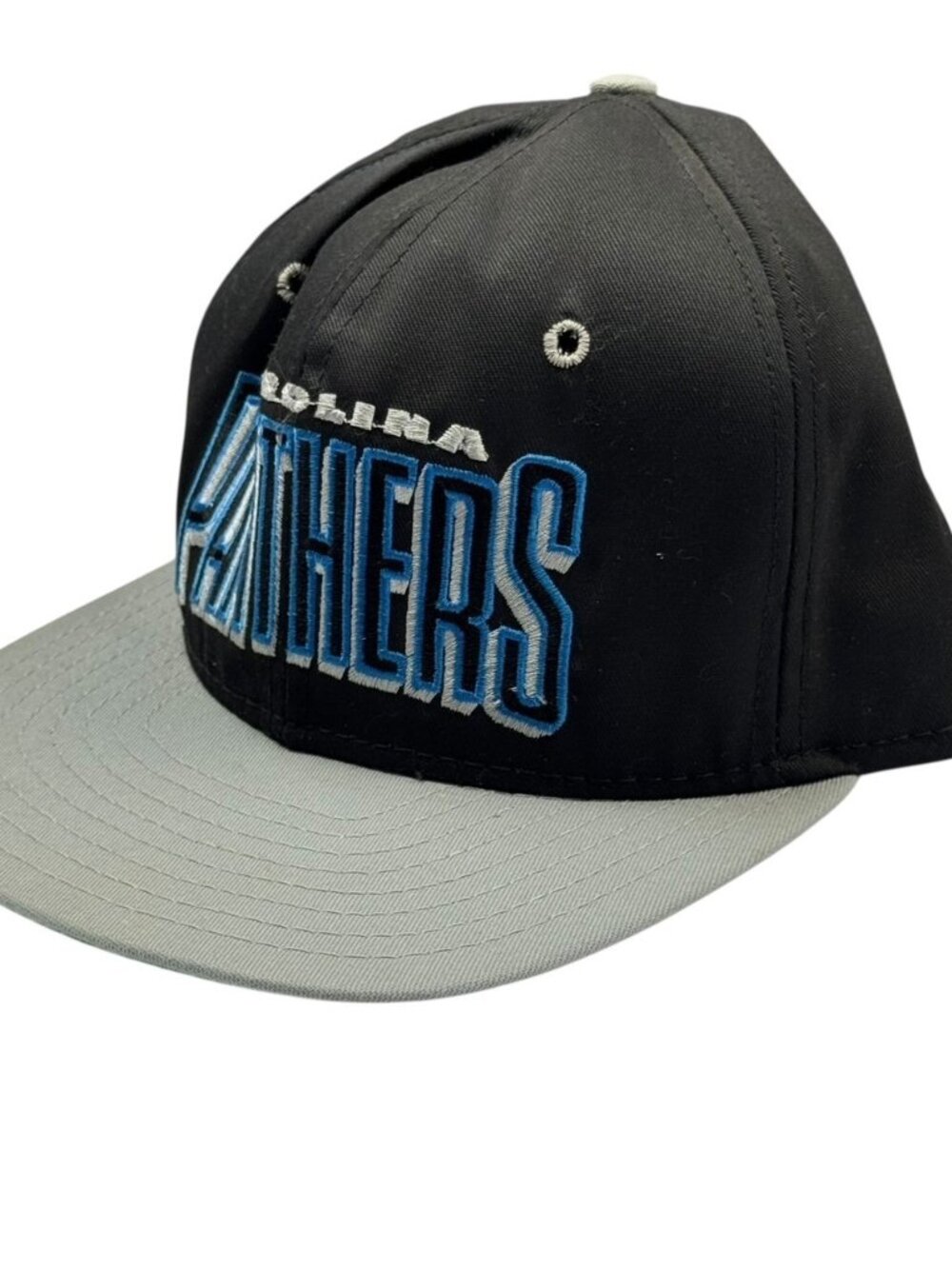 VTG Carolina Panthers NFL AJD Snapback Cap Hat Black